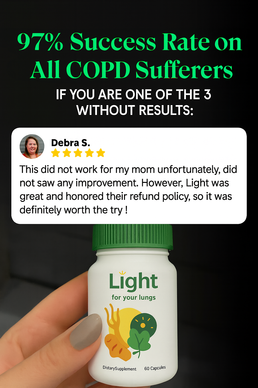 Light - For Your Lungs - 30 Day Supply