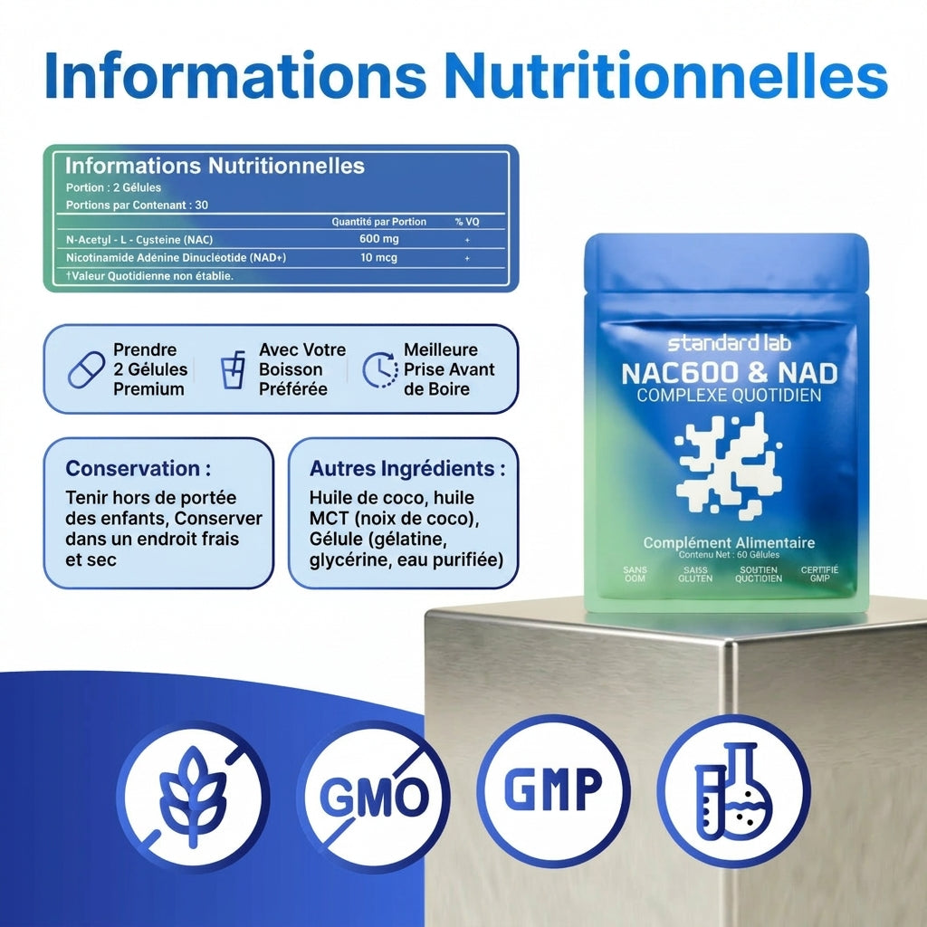 Complexe Quotidien NAC600 & NAD