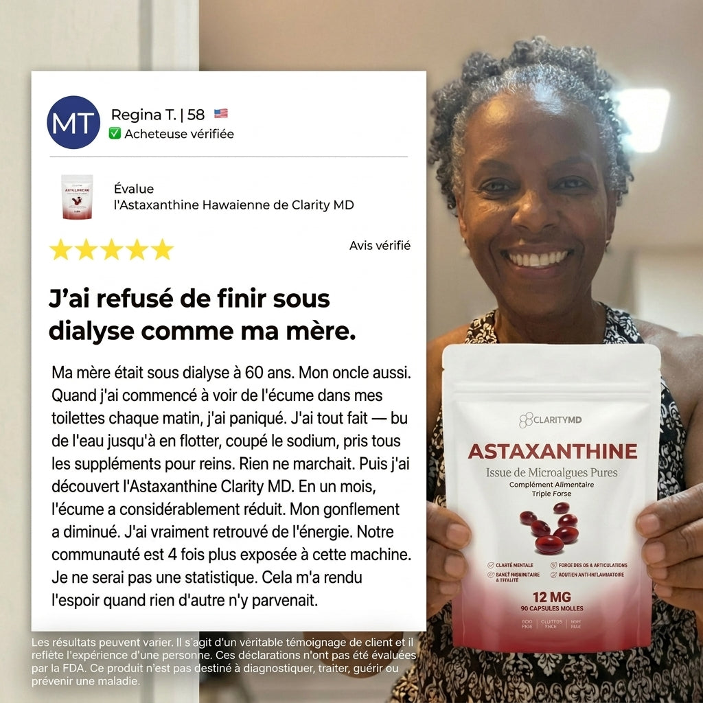 ClarityMD Astaxanthine – Combat naturellement le stress oxydatif pour rétablir l'équilibre intérieur et extérieur